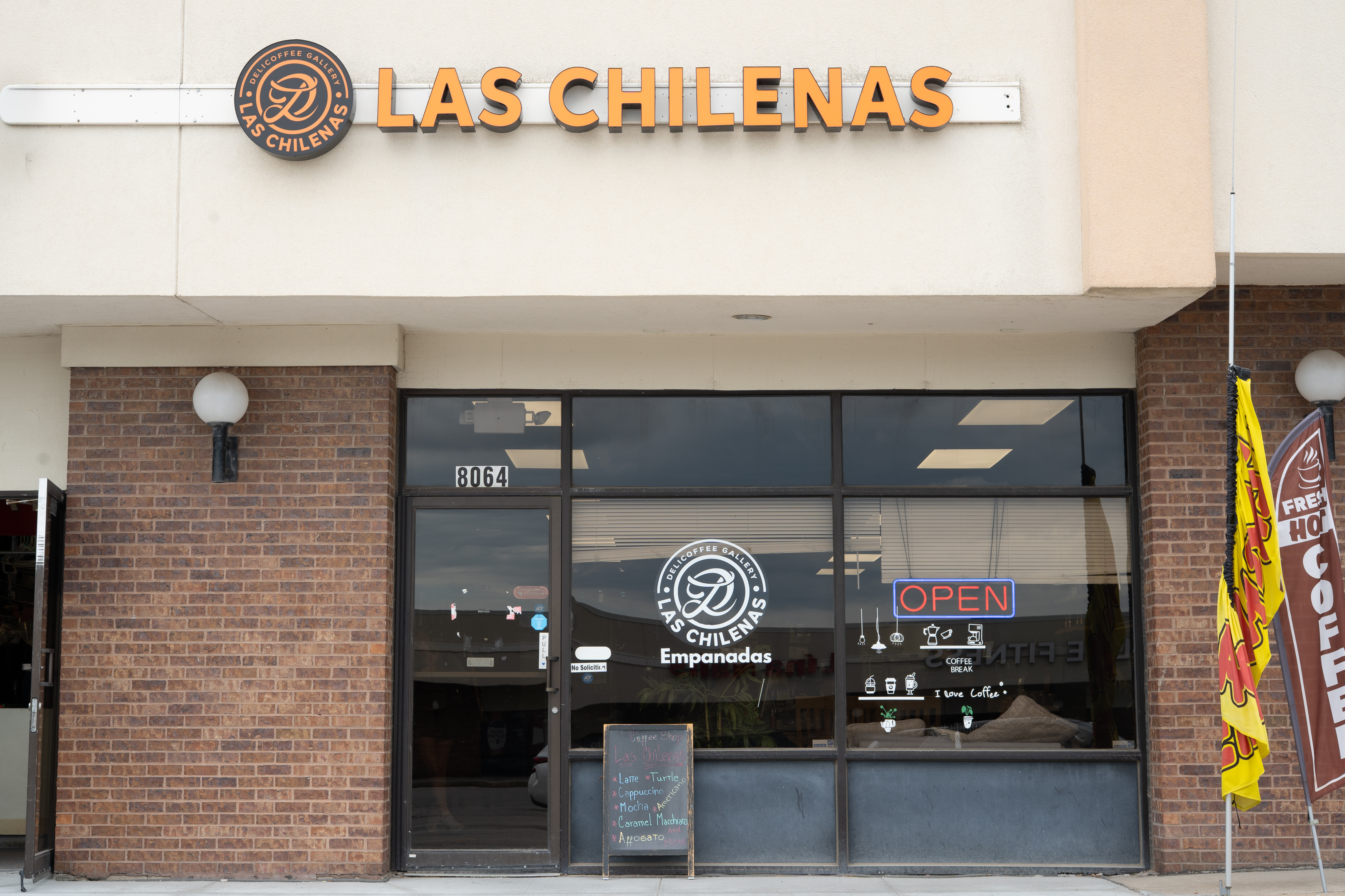 Las Chilenas storefront in La Vista, Nebraska